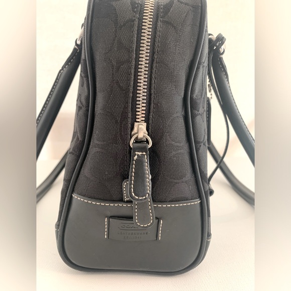 Coach Signature Collection Limited Edition Satchel Black - Picture 3 of 9